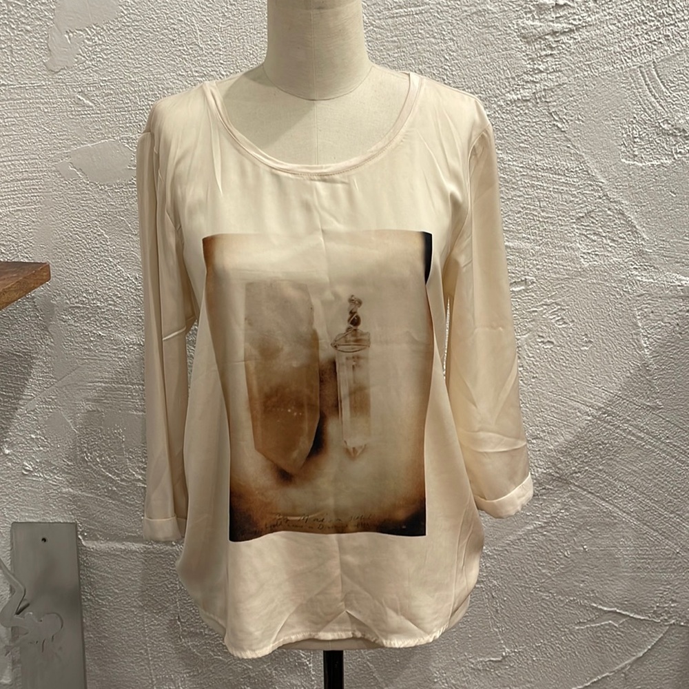 MAISON SCOTCH TOP WITH GRAPHIC